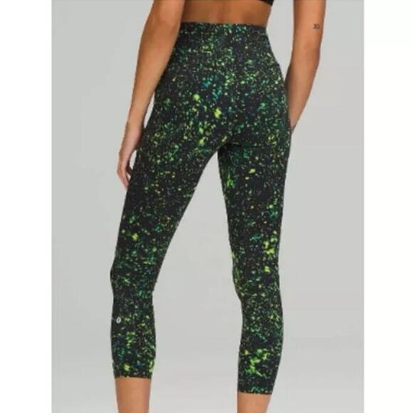 Lululemon Base Pace High-Rise Tight 25" Women’s Sparks Fly Multi - Size 14 - Picture 3 of 7